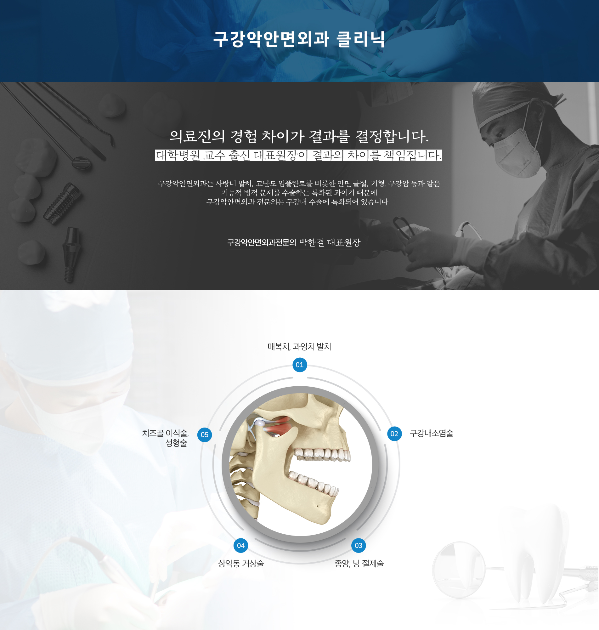 구강악안면외과 클리닉